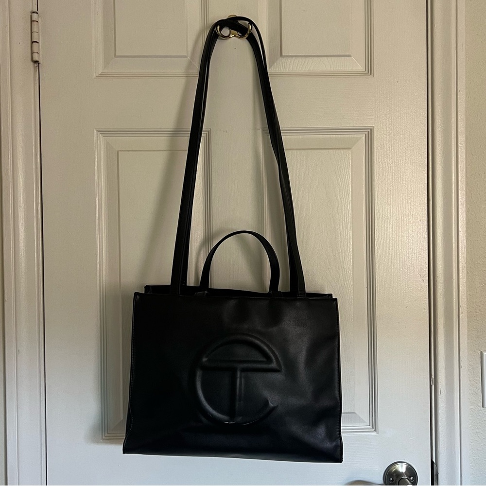 Medium Black Telfar Bag